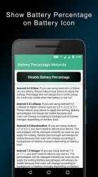 Capture 3 Battery Percentage Motorola android