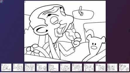 Screenshot 4 Mr. Bean Art Games windows
