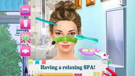 Captura de Pantalla 7 Beauty Salon - Back-to-School Makeup Games android