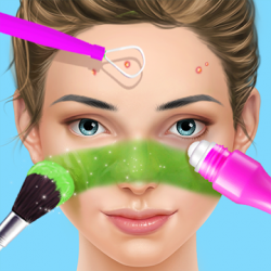 Captura de Pantalla 1 Beauty Salon - Back-to-School Makeup Games android