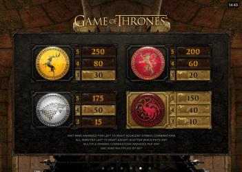 Captura 12 Game of Thrones Free Casino Slot Machine windows
