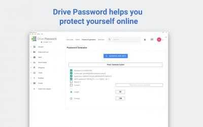 Screenshot 5 Drive Password windows