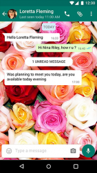 Captura de Pantalla 3 Flowers for Whatsapp Wallpaper 4K android