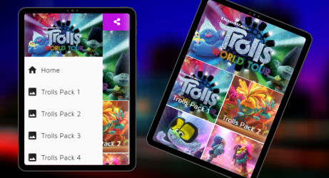 Screenshot 9 Trolls 2 Wallpapers HD android