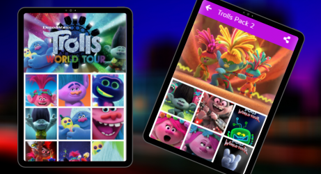 Imágen 13 Trolls 2 Wallpapers HD android