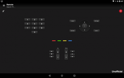 Screenshot 4 Remoto para sony tv android