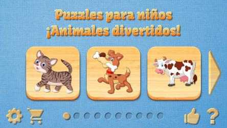 Screenshot 1 Puzzles para niños educativos. Animales divertidos bebé juegos de rompecabezas. Juegos infantiles gratis. Preescolar juegos de aprendizaje. windows