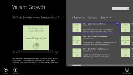 Screenshot 2 Valiant Growth windows