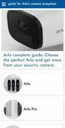 Captura 2 Guide for Arlo's camera ecosystem android