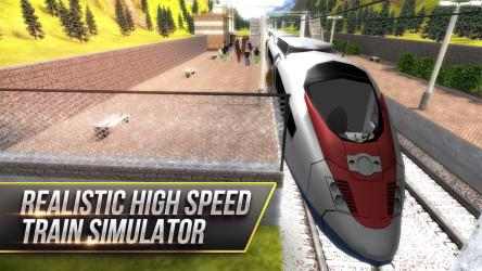 Screenshot 5 High Speed Trains 3D - Real Train Driver with Stations and Passengers to Transport windows