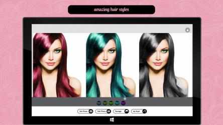 Capture 2 Hair Style Salon & Color Changing Booth windows