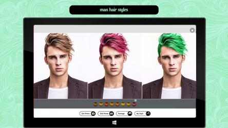 Capture 5 Hair Style Salon & Color Changing Booth windows