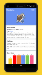 Captura 6 PokéWeather: Unofficial Pokémon Themed Weather App android