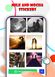 Captura 10 Romantic Stickers for Whatsapp -love WAStickersApp android