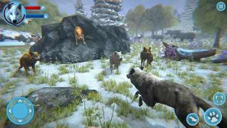 Captura de Pantalla 10 Lobo ártico familiares Simulator: Juegos de vida s android