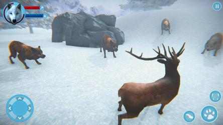 Screenshot 5 Lobo ártico familiares Simulator: Juegos de vida s android