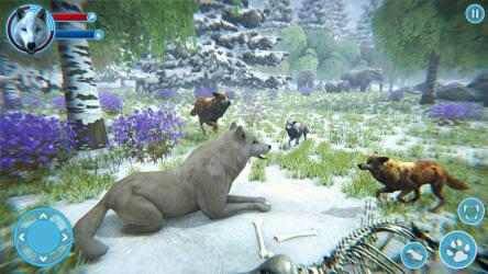 Screenshot 8 Lobo ártico familiares Simulator: Juegos de vida s android