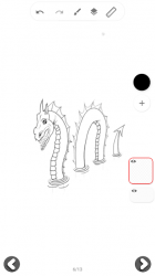 Captura de Pantalla 4 Dibujando animales 3D - guía android