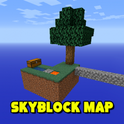 Capture 1 Mapa de skyblock para minecraft android