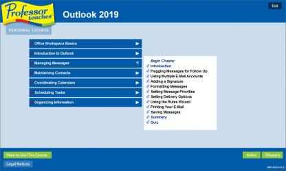 Screenshot 3 Professor Teaches® Office 2019 windows