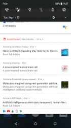 Screenshot 5 ArticleTracker - Feed your Curiosity android