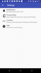 Imágen 9 ArticleTracker - Feed your Curiosity android