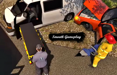 Captura 7 Ambulance Simulator Juego Nuevo juego de rescate android