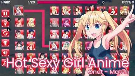 Screenshot 4 Sexy Girl Anime Bikini - Onet Connect For Adult android