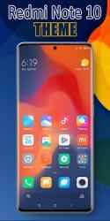 Screenshot 2 Redmi note 10 Pro Theme, Xiaomi Note 10 Launcher android