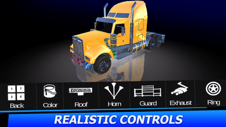 Captura de Pantalla 5 American Truck Simulator Parking 2017 android