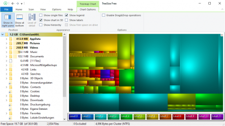Screenshot 3 TreeSize Free windows