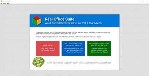 Screenshot 6 Real Office Suite windows