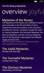 Captura de Pantalla 1 Full-On Rosary Mysteries windows