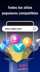 Captura 2 BOX Video Downloader: private download video saver android
