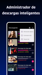 Captura 6 BOX Video Downloader: private download video saver android