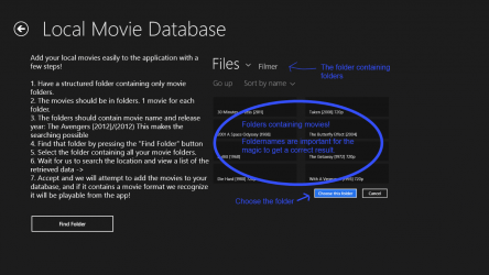 Screenshot 4 Local Movie Database windows