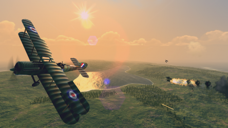 Captura de Pantalla 6 Warplanes: WW1 Sky Aces android