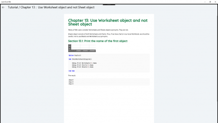 Captura de Pantalla 9 Learn Excel VBA windows