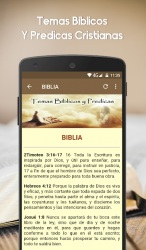 Captura de Pantalla 8 Temas Bíblicos para Predicar y Predicas Cristianas android