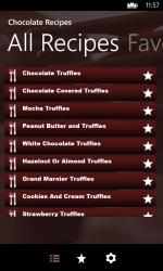 Screenshot 2 Chocolate Recipes windows