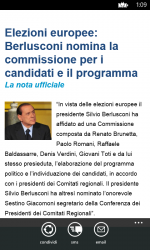Screenshot 4 ForzaItalia.it News windows
