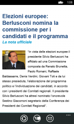 Captura de Pantalla 3 ForzaItalia.it News windows