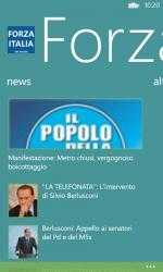 Captura 1 ForzaItalia.it News windows