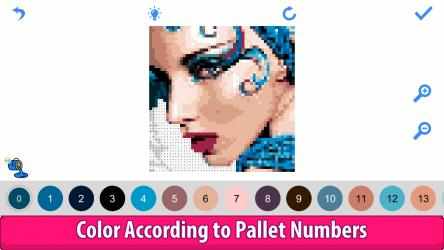 Screenshot 8 Fashion Color by Number-Pixel Art Sandbox Coloring Book windows