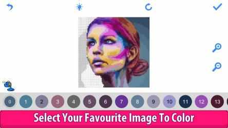 Screenshot 4 Fashion Color by Number-Pixel Art Sandbox Coloring Book windows