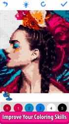 Image 13 Fashion Color by Number-Pixel Art Sandbox Coloring Book windows