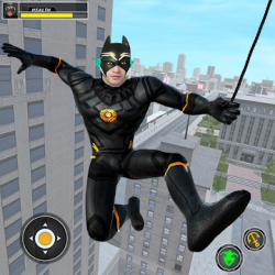 Captura 1 Flying Police Rope Hero Game android