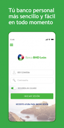 Captura de Pantalla 2 Mobile Banking Personal BHD León android