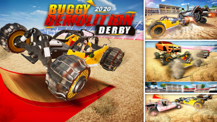 Imágen 11 Demolition Derby Xtreme Buggy Racing 2020 android