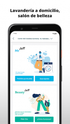 Captura de Pantalla 4 Jeff - Plataforma de servicios para el día a día android